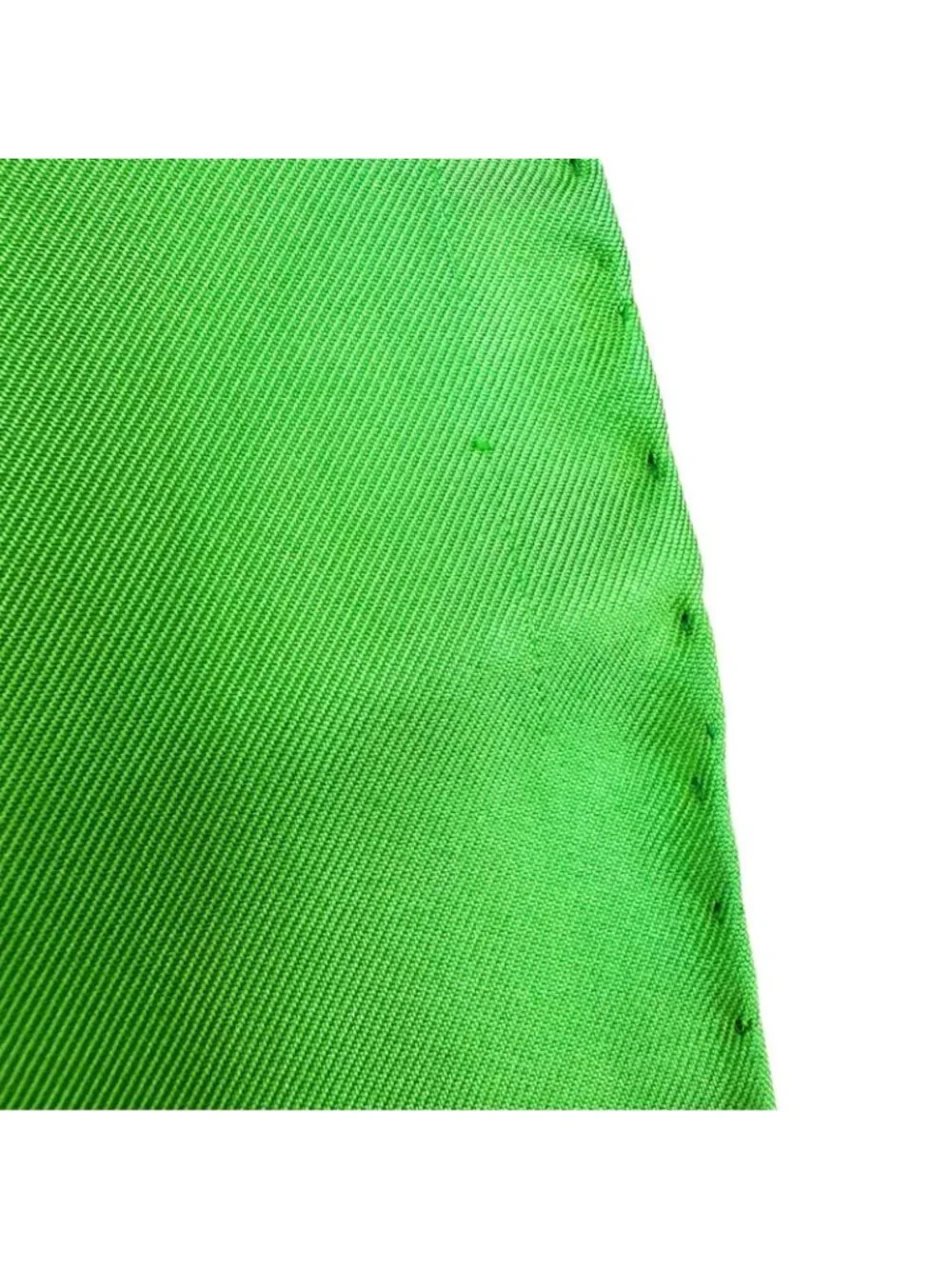 Celine Chain Coin All Over Print Silk Green Gold Scarf